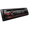 Single-DIN In-Dash CD Player with USB-Receivers & Accessories-JadeMoghul Inc.
