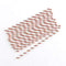 "Sippers" Polka Dot Paper Straws Pecan Brown (Pack of 75)-Wedding Candy Buffet Accessories-JadeMoghul Inc.