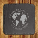 Slate Gifts & Accessories Keepsake Frames You Mean The World To Me Slate Keepsake Treat Gifts