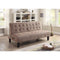 Traditional Style Sofa Bed, Light Brown