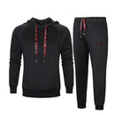 Slim Fit Sportswear Set - 2Pcs Long Sleeve Jacket & Pants AExp