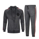 Slim Fit Sportswear Set - 2Pcs Long Sleeve Jacket & Pants AExp