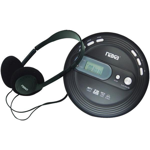 Slim Personal CD/MP3 Player with FM Radio-CD Players & Boomboxes-JadeMoghul Inc.