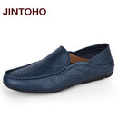 Slip-On Men Loafers / Genuine Leather Flats-lan se-5-JadeMoghul Inc.