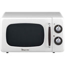 .7 Cubic -ft 700-Watt Retro Microwave (White)