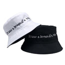 SMILE Bucket Hat Double Sided Bucket Hat Smiling face Unisex Fashion Bob Cap Hip Hop Gorro Men Summer Cap JadeMoghul Inc.