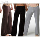 Smooth Loose Low Waist Sleep Bottom / Men Underwear Long Pants AExp