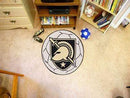 Small Round Rugs U.S. Armed Forces Sports US Military Academy Soccer Ball 27" diameter