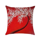 Sofa Waist Flower Cotton Linen Pillow Cushion Case Throw Pillow Shell Square Living Room Decor JadeMoghul Inc. 