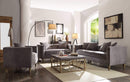 Sofas Cheap Sofas - 34" X 84" X 31" Gray Velvet Upholstery Sofa w/4 Pillows HomeRoots