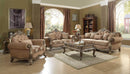 Sofas Modern Sofa - 35" X 93" X 42" Fabric Vintage Oak Upholstery Poly Resin Sofa w/5 Pillows HomeRoots