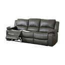 Sofas Sarles Transitional Style Motion Sofa, Gray Benzara