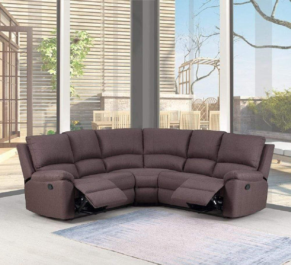 Sofas Sectional Sofa - 80" X 80" X 39" Brown Sectional HomeRoots