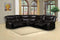 Sofas Sectional Sofa - 92"/106" X 37" X 39" Brown Reclining Sectional HomeRoots