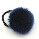 Soft Fur Pom Pom Hair Elastic Tie AExp