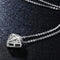 Sterling Silver Necklace - Fine Jewelry CZ Pendant