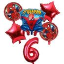 Spiderman Foil Balloon Set JadeMoghul Inc.