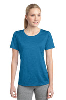 Sport-Tek Ladies Heather Contender Scoop Neck Tee. LST360-Activewear-Blue Wake Heather-4XL-JadeMoghul Inc.