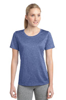 Sport-Tek Ladies Heather Contender Scoop Neck Tee. LST360-Activewear-True Royal Heather-XXL-JadeMoghul Inc.