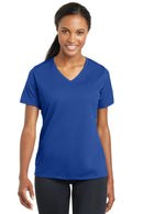 Sport-Tek Ladies PosiCharge RacerMesh V-Neck Tee. LST340-T-shirts-True Royal-4XL-JadeMoghul Inc.