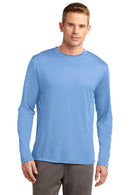 Sport-Tek Long Sleeve PosiCharge Competitor Tee. ST350LS-Activewear-Carolina Blue-4XL-JadeMoghul Inc.