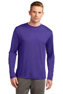 Sport-Tek Long Sleeve PosiCharge Competitor Tee. ST350LS-Activewear-Purple-4XL-JadeMoghul Inc.