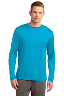 Sport-Tek Long Sleeve PosiCharge Competitor Tee. ST350LS-Activewear-White-4XL-JadeMoghul Inc.