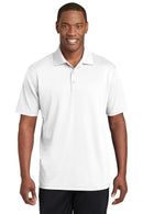Sport-Tek PosiCharge RacerMesh Polo. ST640-Polos/knits-White-4XL-JadeMoghul Inc.