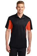 Sport-Tek Side Blocked Micropique Sport-Wick Polo. ST655-Polos/knits-True Royal/White-6XL-JadeMoghul Inc.