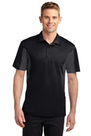 Sport-Tek Side Blocked Micropique Sport-Wick Polo. ST655-Polos/knits-True Royal/White-6XL-JadeMoghul Inc.