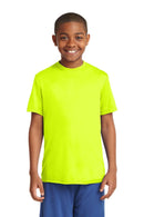 Sport-Tek Youth PosiCharge Competitor Tee. YST350-Activewear-White-XL-JadeMoghul Inc.