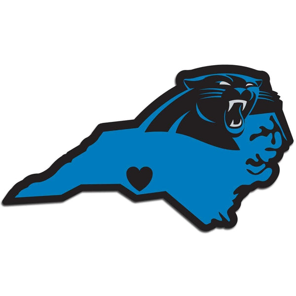 Sports Automotive Accessories NFL - Carolina Panthers Home State Decal JM Sports-7