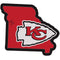 Sports Automotive Accessories NFL - Kansas City Chiefs Home State 11 Inch Magnet JM Sports-7
