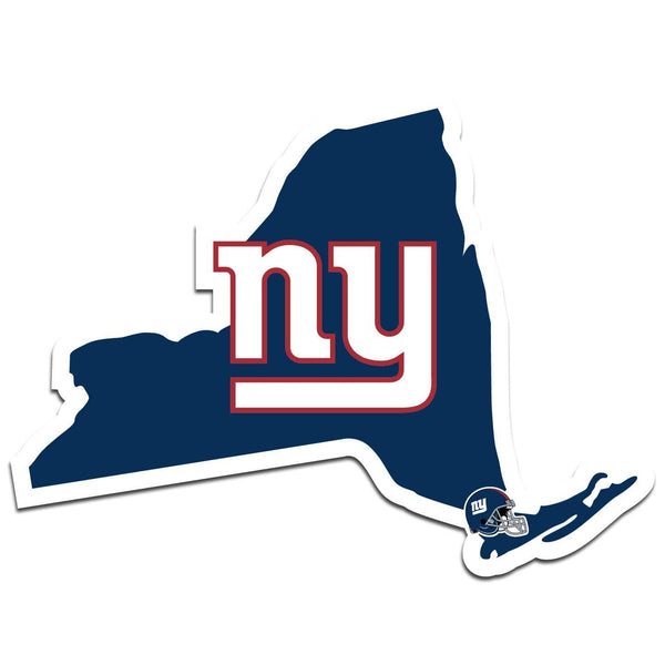 Sports Automotive Accessories NFL - New York Giants Home State Decal JM Sports-7