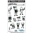 Sports Automotive Accessories NFL - New York Jets Family Decal Set Medium JM Sports-7