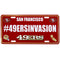 Sports Automotive Accessories NFL - San Francisco 49ers Hashtag License Plate JM Sports-7