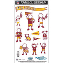 Sports Automotive Accessories NFL - Washington Redskins Family Decal Set Medium JM Sports-7
