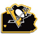 Sports Automotive Accessories NHL - Pittsburgh Penguins Home State Decal JM Sports-7