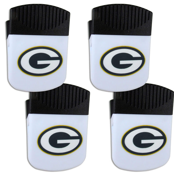 Sports Cool Stuff NFL - Green Bay Packers Chip Clip Magnet with Bottle Opener, 4 pack JM Sports-7