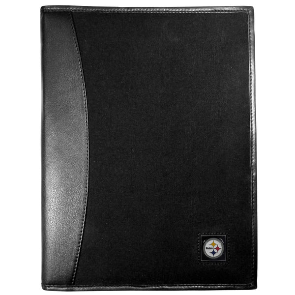 Sports Cool Stuff NFL - Pittsburgh Steelers Leather and Canvas Padfolio JM Sports-16