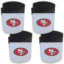 Sports Cool Stuff NFL - San Francisco 49ers Chip Clip Magnet with Bottle Opener, 4 pack JM Sports-7