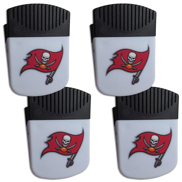 Sports Cool Stuff NFL - Tampa Bay Buccaneers Chip Clip Magnet with Bottle Opener, 4 pack JM Sports-7