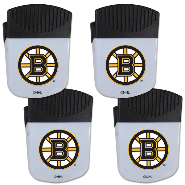 Sports Cool Stuff NHL - Boston Bruins Chip Clip Magnet with Bottle Opener, 4 pack JM Sports-7