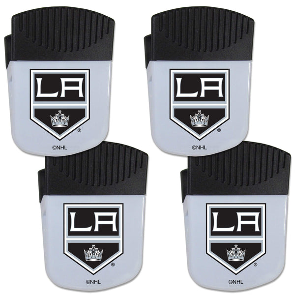 Sports Cool Stuff NHL - Los Angeles Kings Chip Clip Magnet with Bottle Opener, 4 pack JM Sports-7