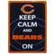 Sports Home & Office Accessories NFL - Chicago Bears Keep Calm Sign JM Sports-11