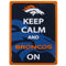 Sports Home & Office Accessories NFL - Denver Broncos Keep Calm Sign JM Sports-11