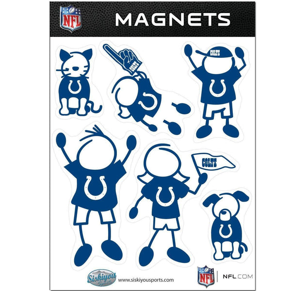 Sports Home & Office Accessories NFL - Indianapolis Colts Family Magnet Set JM Sports-7