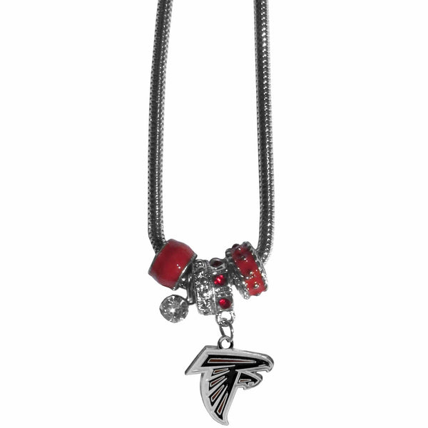 Sports Jewelry & Accessories NFL - Atlanta Falcons Euro Bead Necklace JM Sports-7