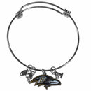 Sports Jewelry & Accessories NFL - Baltimore Ravens Charm Bangle Bracelet JM Sports-7