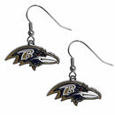 Sports Jewelry & Accessories NFL - Baltimore Ravens Chrome Dangle Earrings JM Sports-7